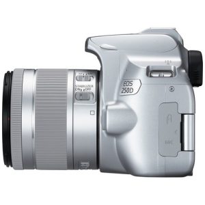 Foto 5 Kit Fotocamera Reflex Canon EOS 250D Silver + Obiettivo 18-55mm IS STM – Prodotto in Italiano