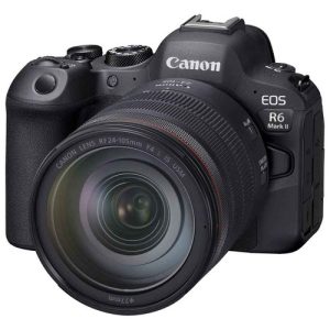 Foto principale Kit Fotocamera Mirrorless Canon EOS R6 Mark II + Obiettivo RF 24-105mm F/4.0 L IS USM – Prodotto in Italiano