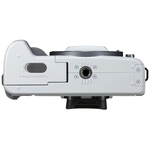Foto 6 Kit Fotocamera Mirrorless Canon EOS M50 Mark II Bianco + Obiettivo M15-45mm – Prodotto in Italiano