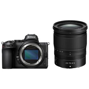 Foto principale Kit Fotocamera Mirrorless Nikon Z5 + Obiettivo Nikkor Z 24-70mm F/4 S (VOA040K006) – Prodotto in Italiano