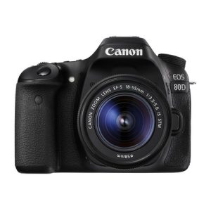 Foto principale Kit Fotocamera Reflex Canon EOS 80D + Obiettivo 18-55mm IS STM – Prodotto in Italiano