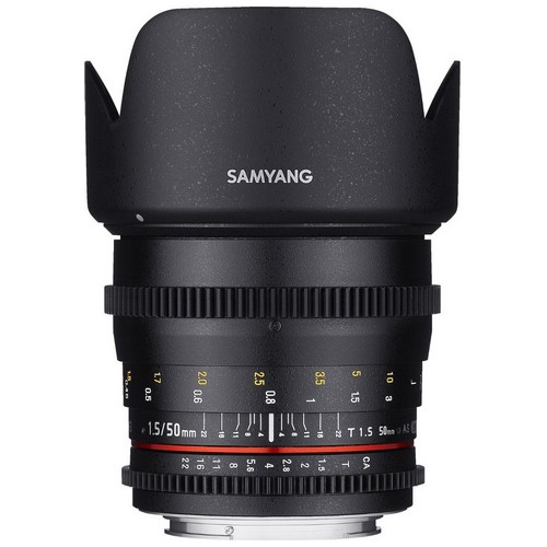 Foto 2 Obiettivo Reflex Samyang 50mm T1.5 AS UMC per Canon EF