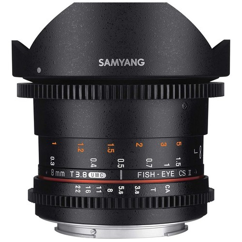 Foto principale Obiettivo Reflex Samyang 8mm T3.8 UMC VDSLR per Samsung NX (F1322408101)