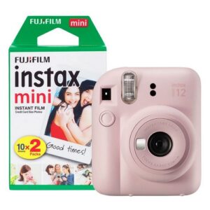 Foto principale Kit Bundle Fotocamera Istantanea Fujifilm Instax Mini 12 Blossom Pink + Pellicole (70100160705)