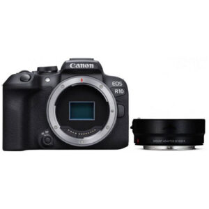 Foto principale Kit Fotocamera Mirrorless Canon EOS R10 + Adattatore EF-EOS R – Prodotto in Italiano