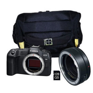 Foto principale Kit Fotocamera Mirrorless Canon EOS R8 + Adattatore EF-EOS R + Borsa + Micro SD da 128GB – Prodotto in Italiano – Prodotto in Italiano