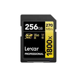 Foto principale Lexar SD Pro Gold Series UHS-II 1800x 256GB V60 (LSD1800256G-BNNNG)