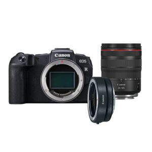 Foto principale Kit Fotocamera Mirrorless Canon EOS RP + Obiettivo RF 24-105mm F/4L IS USM + adattatore EF-RF – Prodotto in Italiano