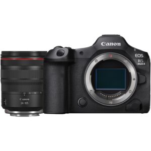 Foto principale Fotocamera Mirrorless Canon EOS R5 Mark II + Obiettivo RF 24-105mm f/4.0L IS USM – Prodotto in Italiano